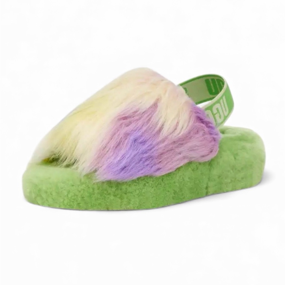 UGG Fluff Tie Dye Slide Slipper